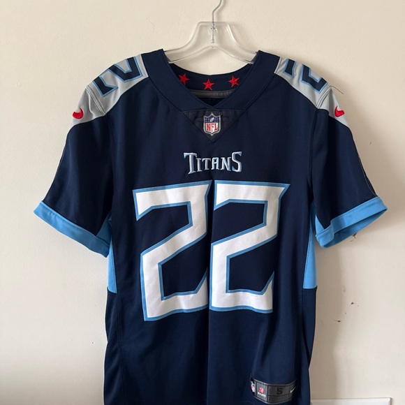 NFL Navy and Light Blue Titans Jersey